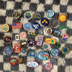 Vintage Girl Scout patches